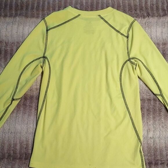 Starter Dri-Star Boy's Yellow Long Sleeve Top - Picture 4 of 6